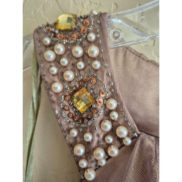 Cachet Sleeveless Gown Size 8 - Picture 4 of 7